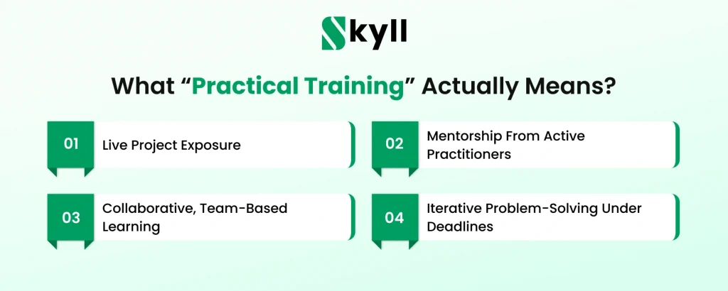Genuine practical IT training